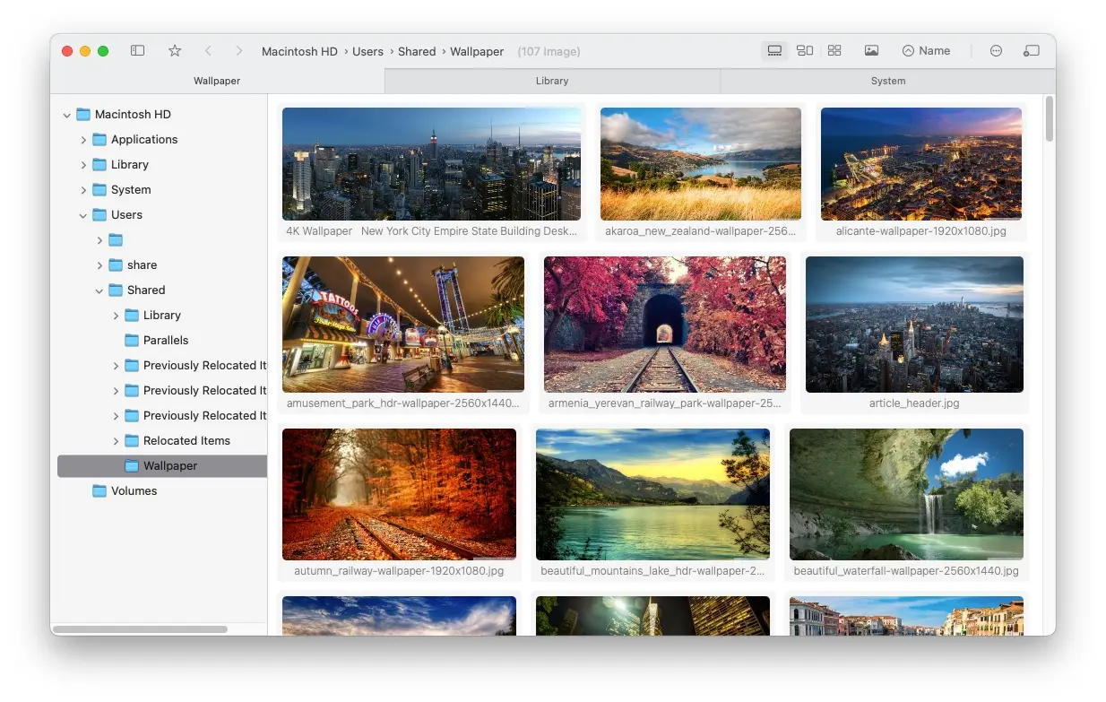 为 macOS 设计的瀑布流式图片浏览器，自适应布局、高质量缩放、支持视频播放与 HDR 显示 | FlowVision | v1.7.6 | ★1.3k